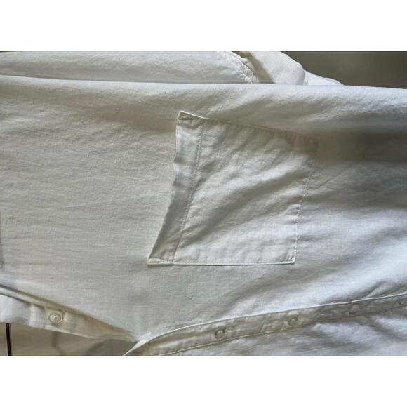 Philosophy Woman White Button-Up Blouse Size 2X/TTG - Picture 3 of 6